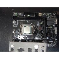 Материнская плата Gigabyte GA-H81M-S1 + pentium G3240