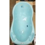 Ванночка детская Tega Пес и кот / PK-005 ODPLYW-101 (голубой)